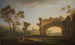 Landscape with Ruins of the Aqueduct - Adolf Fryderyk Harper — artwork view