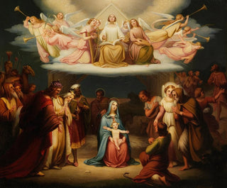Adoration - Adolf Gottlob Zimmermann — artwork view