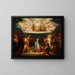 Adoration - Adolf Gottlob Zimmermann — framed artwork on a wall