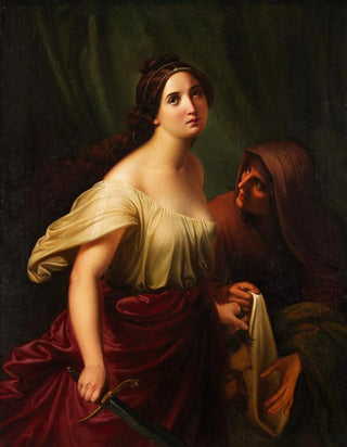 Judith with the Head of Holofernes - Adolf Gottlob Zimmermann — artwork view