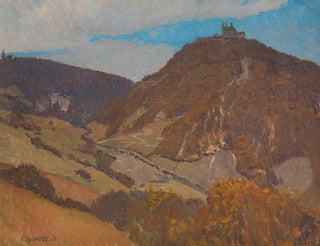 Leopoldsberg and Kahlenberg - Adolf Gross — artwork view