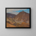 Leopoldsberg and Kahlenberg - Adolf Gross — framed artwork on a wall