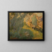 Sunny Rocky Valley - Adolf Gross — framed artwork on a wall