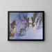 Winter Painting - Adolf Gross — framed artwork on a wall