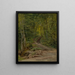 Waldinneres Painting - Adolf Heinrich Lier — framed artwork on a wall