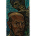 Self-portrait with Death - Adolf Hildenbrand — artwork view