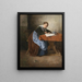 The love letter - Adolf Hölzel — framed artwork on a wall
