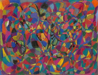Rythmes circulaires dynamiques - Adolf Hölzel — artwork view