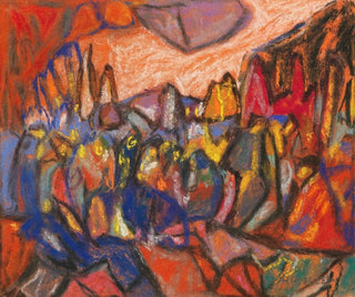 Composition - Adolf Hölzel — artwork view
