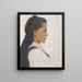 Le Mali - Adolf Karpellus — framed artwork on a wall