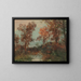 A Summer Evening - Adolf Kaufmann — framed artwork on a wall