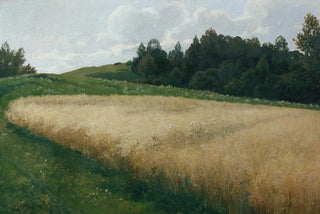 The oat field - Adolf Kaufmann — artwork view