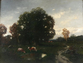 Khe dans le pré - Adolf Kaufmann — artwork view