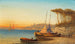 Motif au golfe d'Ischia près de Naples - Adolf Kaufmann — artwork view