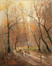 Bergère de retour à la maison - Adolf Kaufmann — artwork view