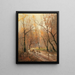 Bergère de retour à la maison - Adolf Kaufmann — framed artwork on a wall