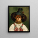 Return of the Haymaking in the Mountain Pastures - Adolf Loben — framed artwork on a wall