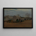 À la foire d'automne de Karlsruhe - Adolf Luntz — framed artwork on a wall