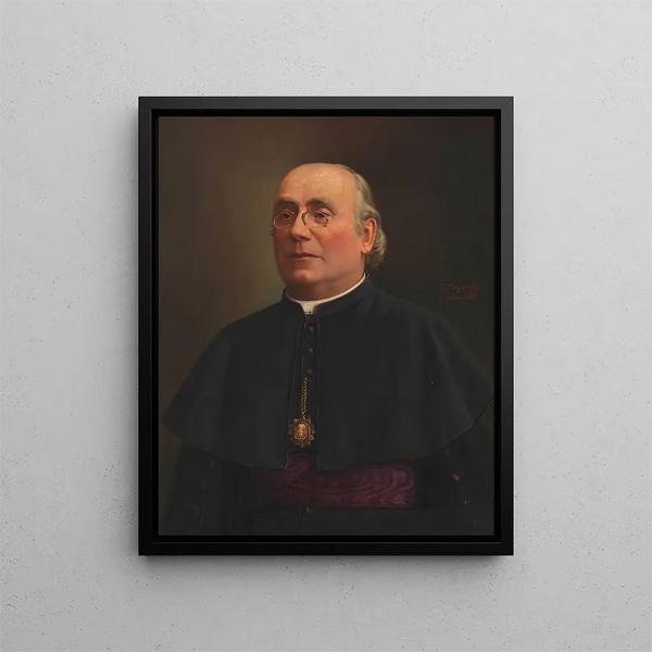 Albert Wiesinger Doyen - Adolf Mayerhofer — framed artwork on a wall