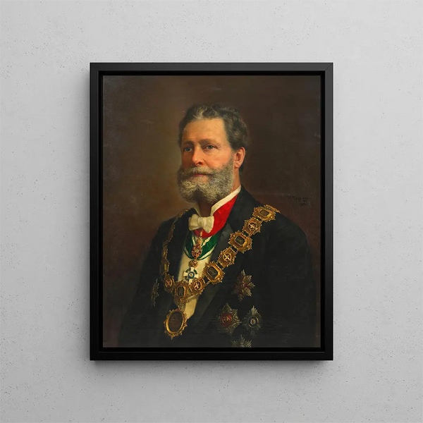 Dr Karl Lueger Wiener Bürgermeister - Adolf Mayerhofer — framed artwork on a wall