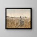 L'aqueduc de Zaghouan - Adolf Meckel von Hemsbach — framed artwork on a wall