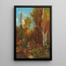 Prince Schwarzenberg's Forests - Adolf Obermüllner — framed artwork on a wall