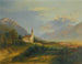 The new parish church of Schaan - Adolf Obermüllner — artwork view