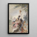 Reproduction of the painting Mother with children - Adolf Pirsch