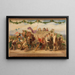 Triumph of the King Wine 3rd Image - Adolf Schrödter — framed artwork on a wall