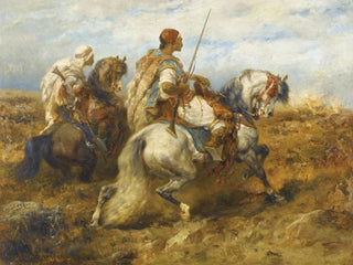 Cavaliers - Adolf Schreyer — artwork view