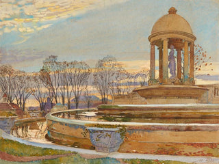 La fontaine de la flore à Berne - Adolf Tiche — artwork view