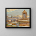 La fontaine de la flore à Berne - Adolf Tiche — framed artwork on a wall