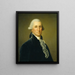 George Washington - Adolf Ulrik Wertmüller — framed artwork on a wall