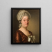 Maria Ravens - Adolf Ulrik Wertmüller — framed artwork on a wall