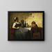 Joy of Motherhood - Adolf von Becker — framed artwork on a wall