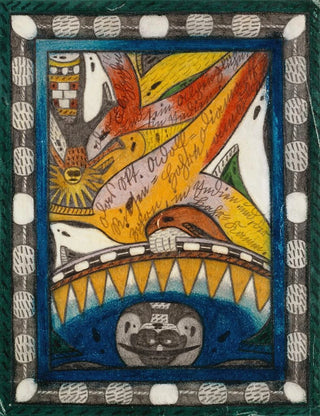 Le Skt AdolfDiamanttGiantHohrn au Flohzohrn en Inde et le HahrKamm - Adolf Wölfli — artwork view