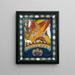 Le Skt AdolfDiamanttGiantHohrn au Flohzohrn en Inde et le HahrKamm - Adolf Wölfli — framed artwork on a wall