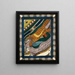 Sainte Wiegalinda de PantterBann - Adolf Wölfli — framed artwork on a wall