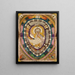 Her Royal Highness Princess Stéphanie of Belgium Europa and Ramonion Schlange - Adolf Wölfli — framed artwork on a wall