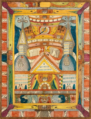 LeantikaRiesenGrandHottell à LionSee India - Adolf Wölfli — artwork view