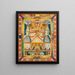 LeantikaRiesenGrandHottell à LionSee India - Adolf Wölfli — framed artwork on a wall