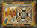 the giant serpent Sorrantta, three angels of eternity, and the great Saint Adolf Strn in the old creation - Adolf Wölfli — artwork view