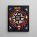 Skt AdolfRaadHall near Bern - Adolf Wölfli — framed artwork on a wall