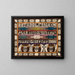 Sainte Adolphine, Mariili et Wiegalinda Giselar - Adolf Wölfli — framed artwork on a wall