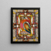 TannenWaldHall, cité géante à HxenSee - Adolf Wölfli — framed artwork on a wall