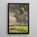 Reproduction of the painting Return from the fields before the storm - Adolf Zdrazila