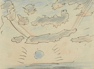 Study of Clouds with Sun - Adolf the Count — artwork view