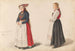 Bride of Vossevangen, bridesmaid Guro Ldve - Adolph Tidemand — artwork view