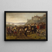 Christian IV fondant Christiania Esquisse - Adolph Tidemand — framed artwork on a wall