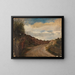 Country Road - Adolph Tidemand — framed artwork on a wall